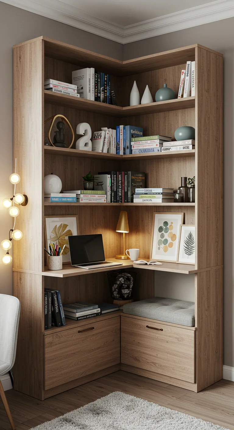 10. Multi-Functional Marvels: Bookshelves That Do More