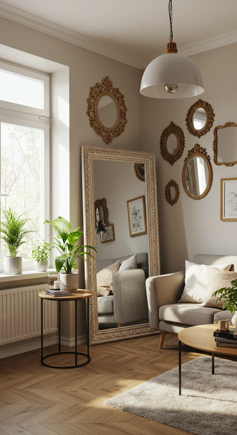 3. Light It Up: The Power of Mirrors in Small Spaces