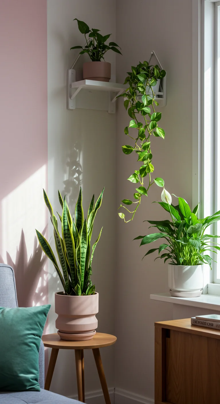 17. Indoor Plants: Bringing Life to Small Living Spaces