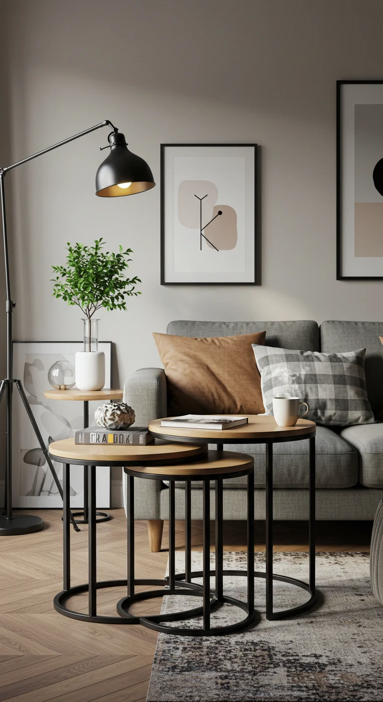 19. Nesting Tables: The Versatile Solution for Limited Surface Area