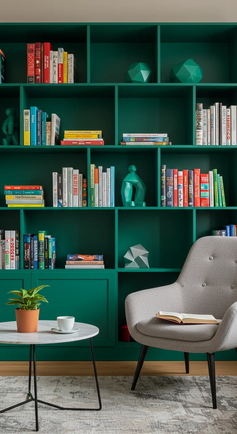 8. Statement Pieces: Bookshelves that Steal the Show