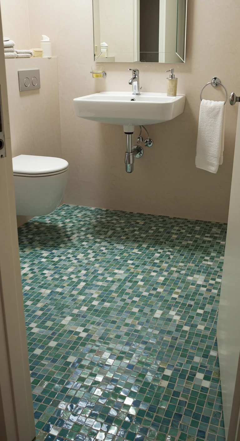 7. Mosaic Magic: Small Tiles, Big Impact