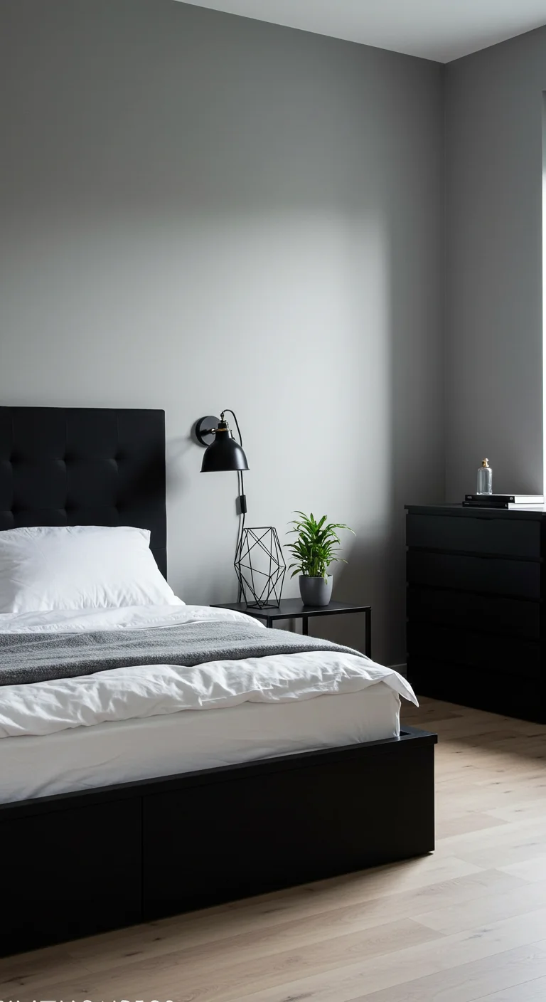 1. Sleek and Modern: Embracing Minimalism with Black Furniture