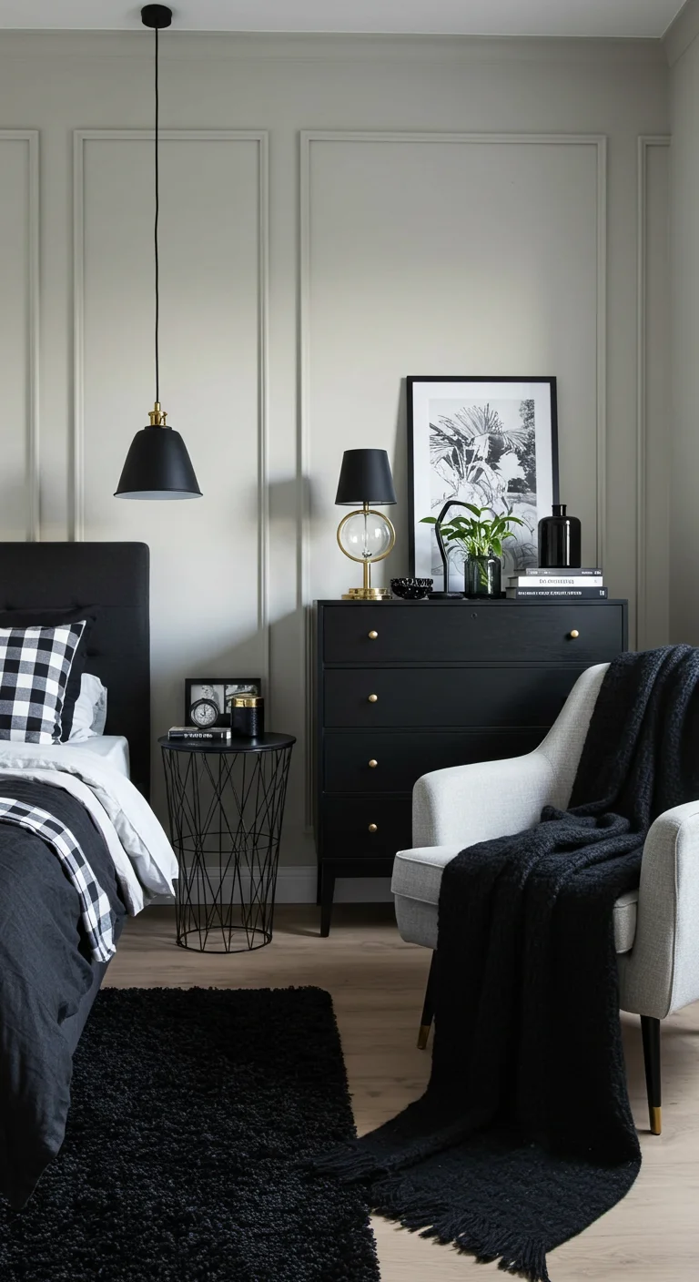 4. Bold and Beautiful: Creating Impact with Black Accent Pieces