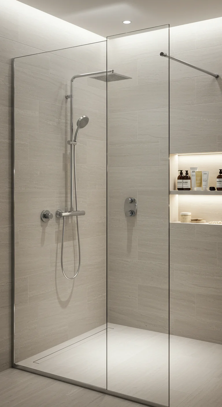15. Large Format Tiles: Fewer Grout Lines for a Seamless Look