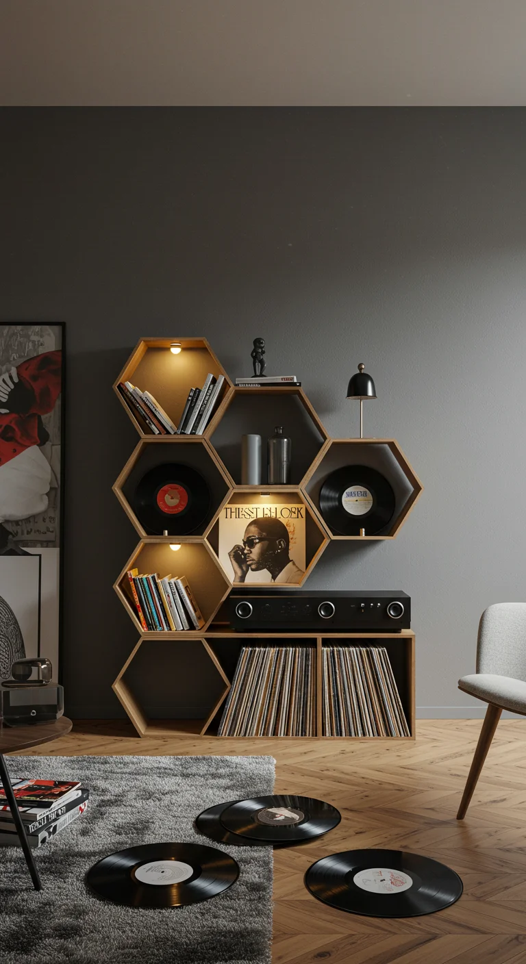 9. Geometric Genius: Unique Shapes for Eye-Catching Storage