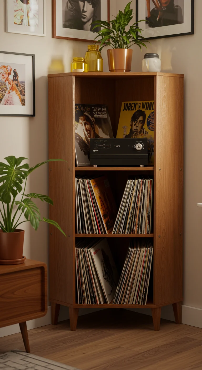 11. Cornered! Maximizing Space with Corner Shelves