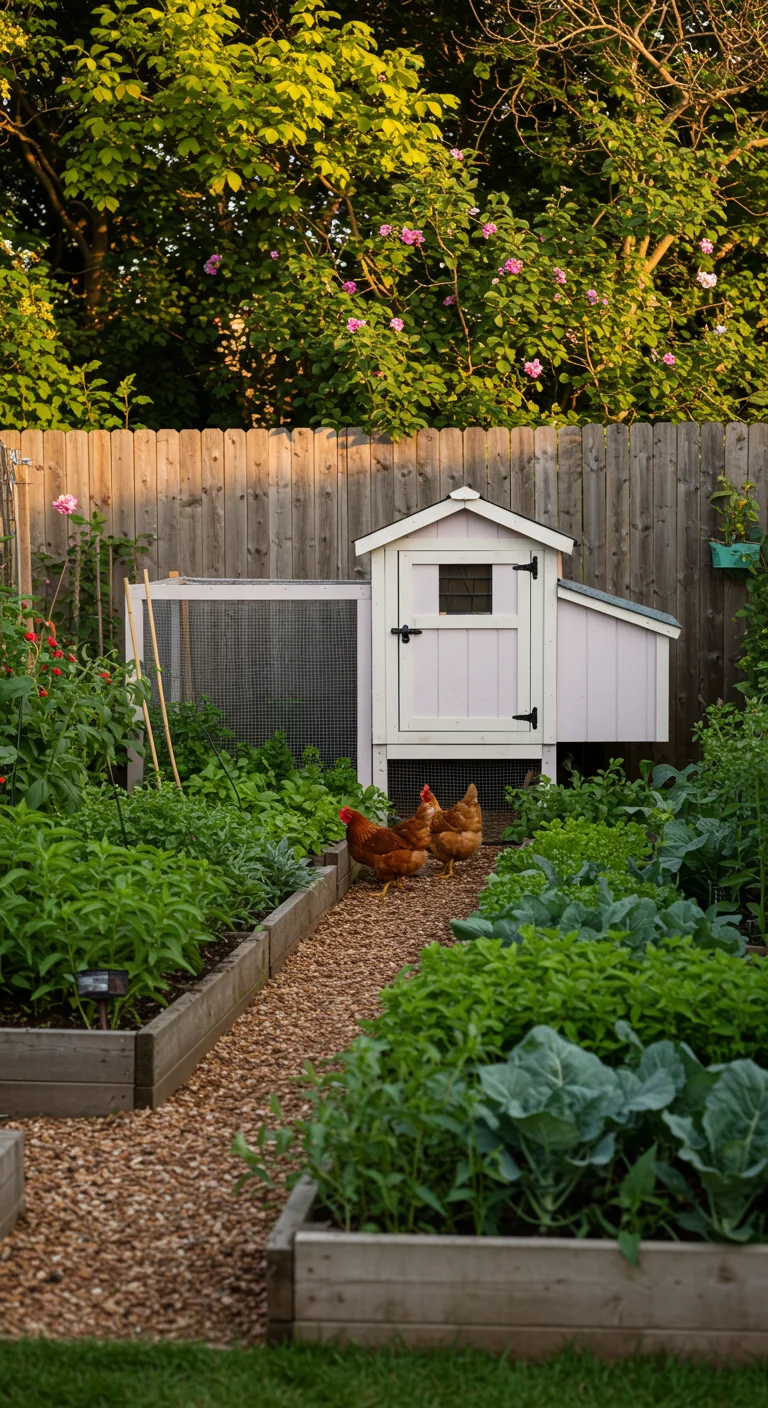 9. The Multi-Purpose Marvel: Coop and Garden Combo