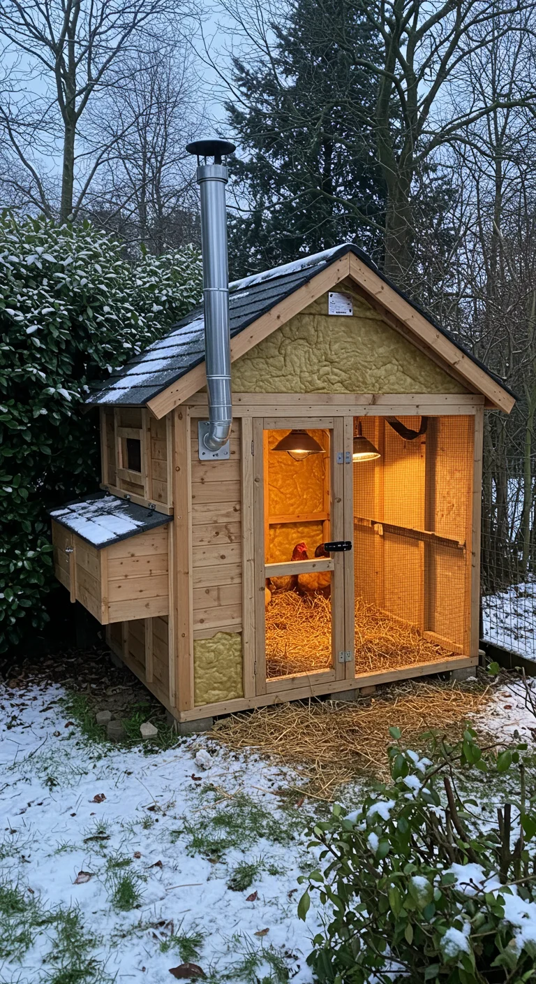 11. The Insulated Retreat: Keeping Chickens Cozy Year-Round