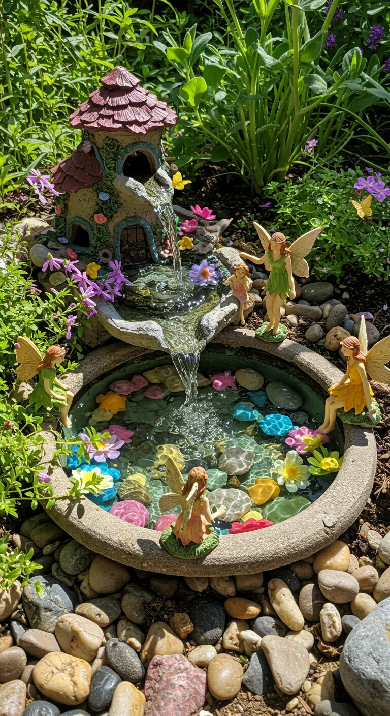 Enchanted Water Features: Adding a Splash of Serenity