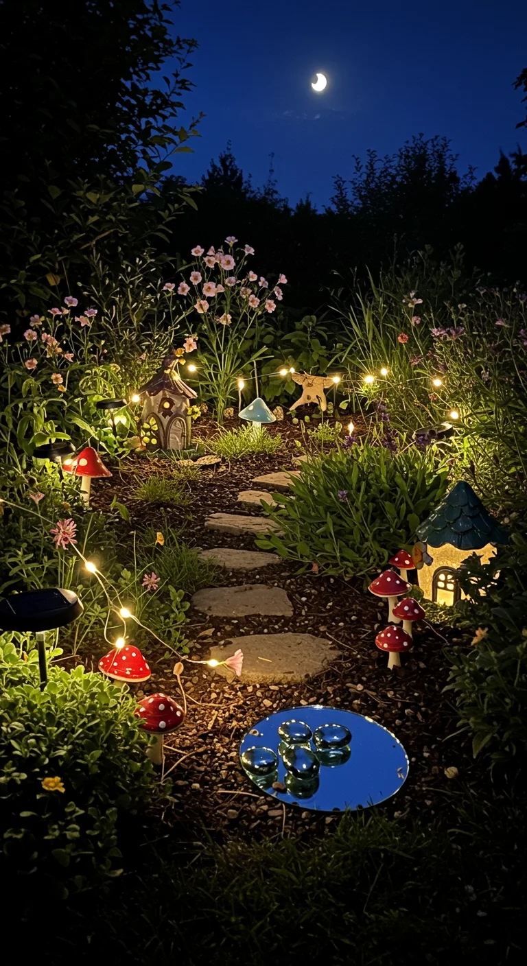 Mystical Moonlit Gardens: Lighting Up the Night