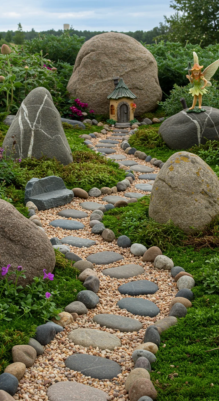 Rocky Realms: Using Stones for Texture and Structure