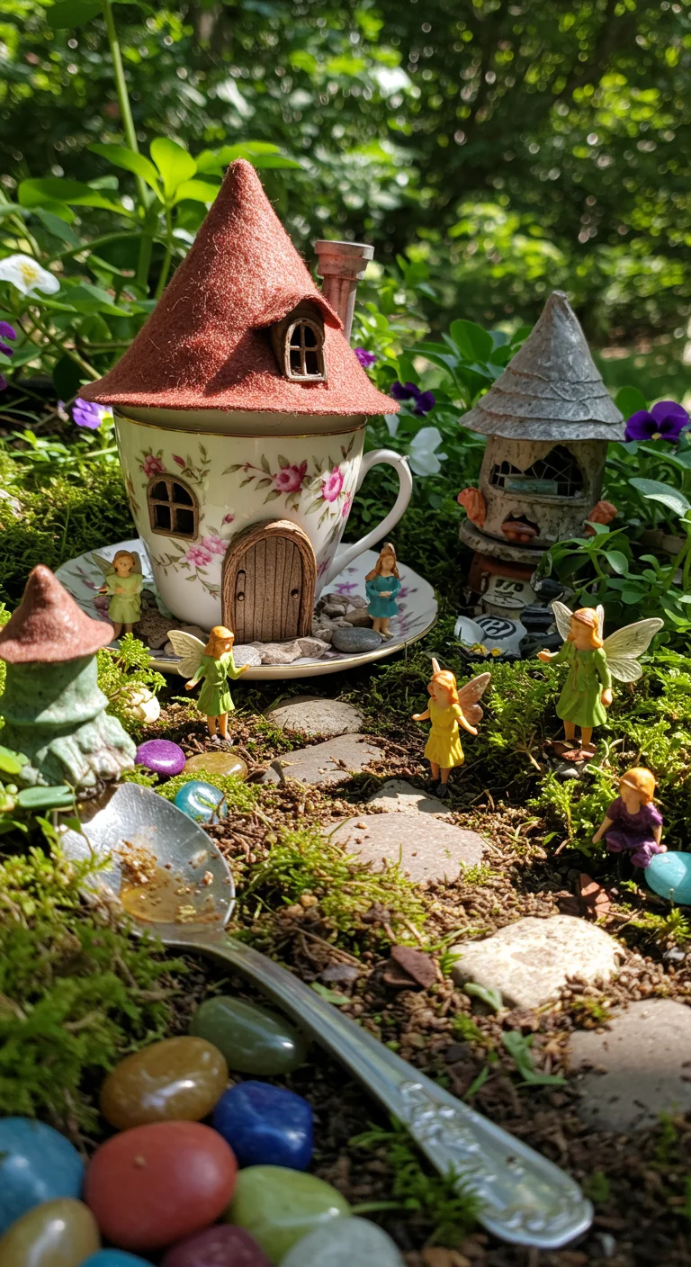 Vintage Fairy Finds: Upcycling for Unique Touches
