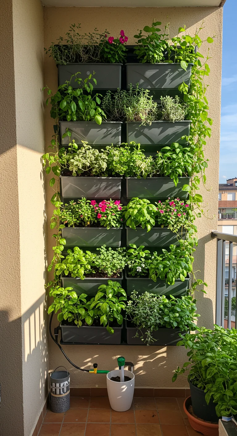 1. Vertical Gardens: Grow Up, Not Out!