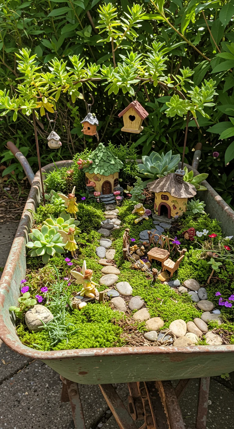 5. Fairy Gardens: Enchanting Miniature Worlds on a Budget
