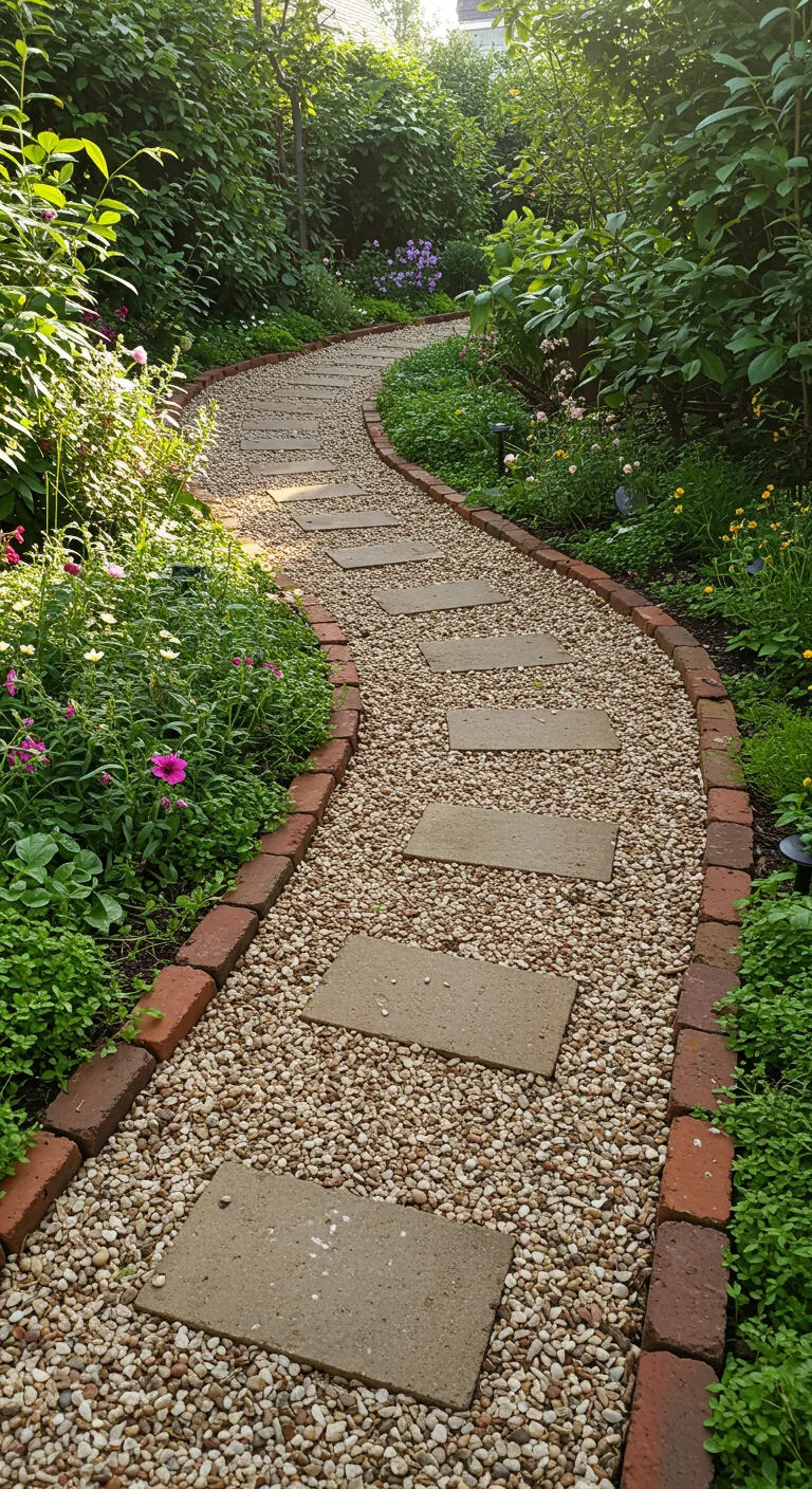 7. Garden Pathways: Budget-Friendly Ideas for Walkable Beauty