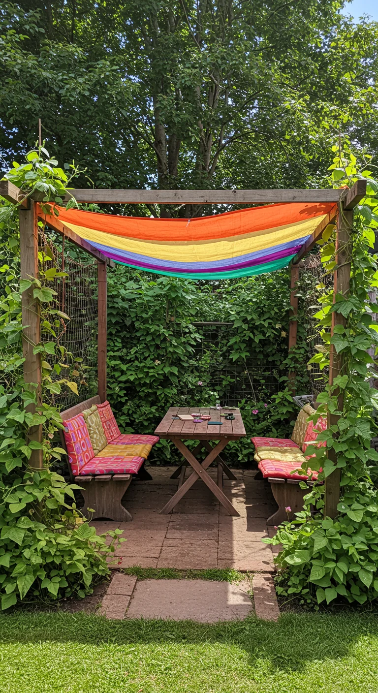 12. Shade Solutions: Budget-Friendly Canopy Ideas
