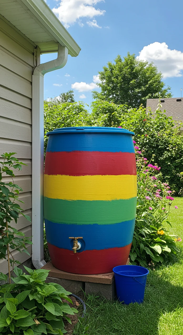 15. DIY Rain Barrels: Eco-Friendly Water Solutions