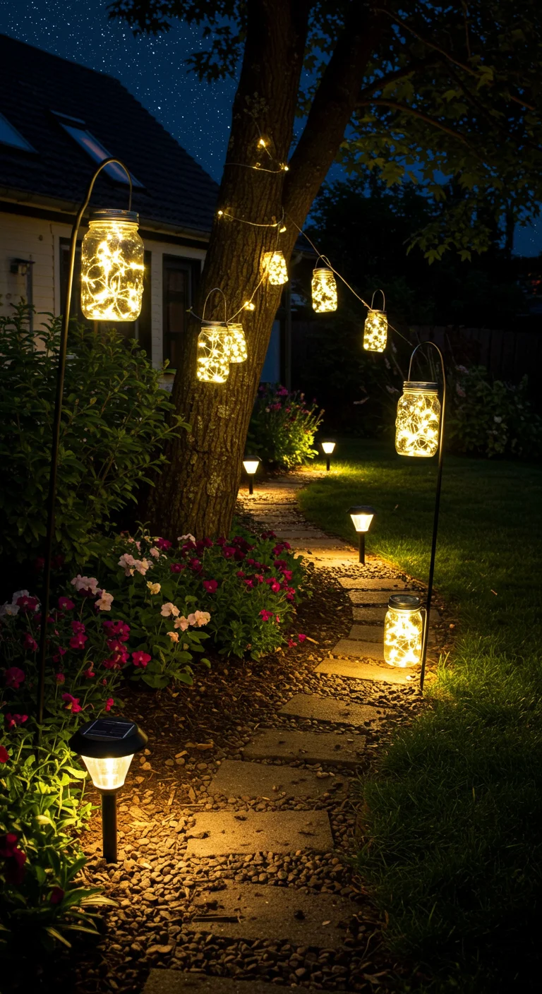 16. Budget-Friendly Garden Lighting: Illuminate Your Oasis