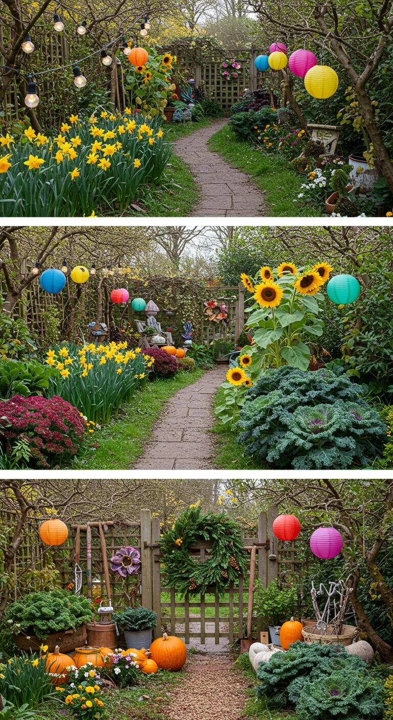 17. Seasonal Decor: Transforming Your Garden Year-Round
