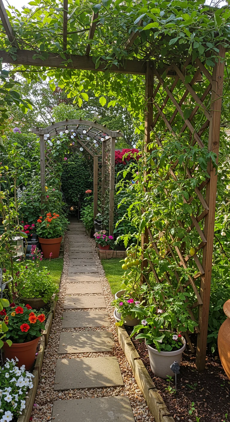 20. Trellises and Arbors: Affordable Vertical Structures