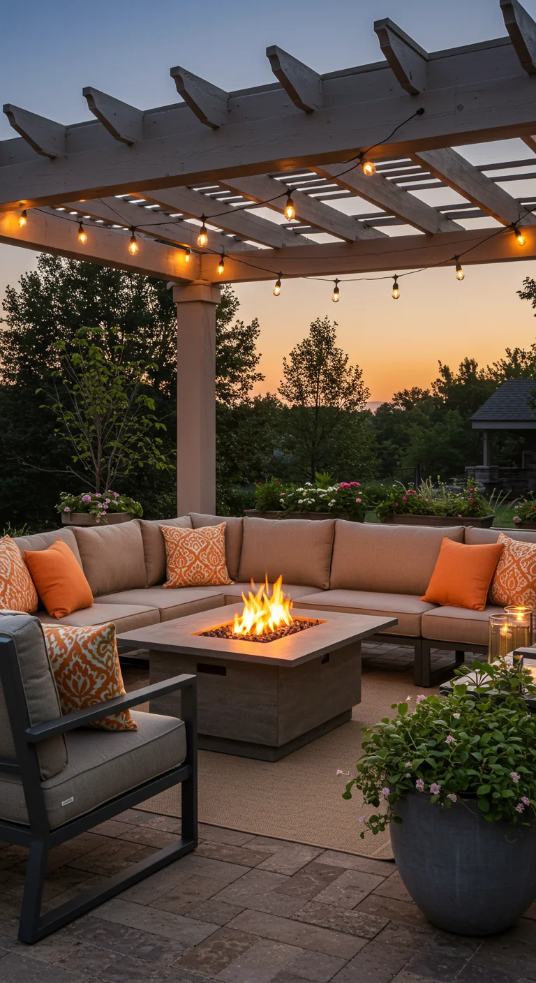 10. Outdoor Living Room: Creating a Functional Lounge Area