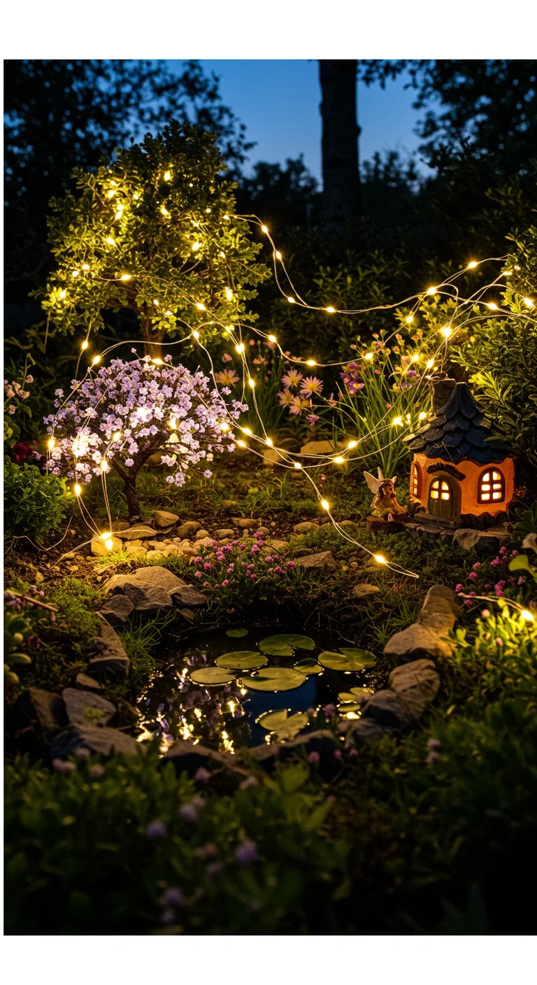 3. Sparkling Fairy Lights: Illuminate Your Garden Dreams