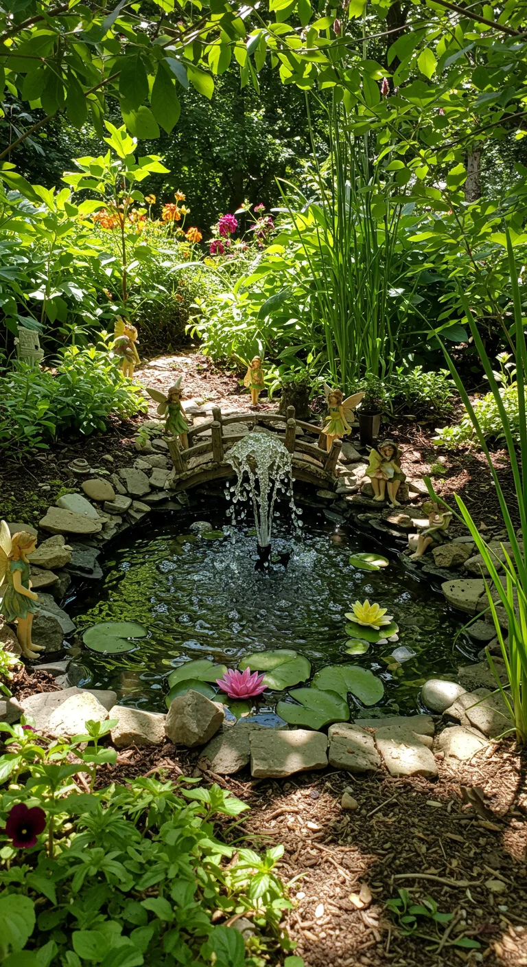 6. Water Features: Add a Splash of Serenity to Your Fairy Realm