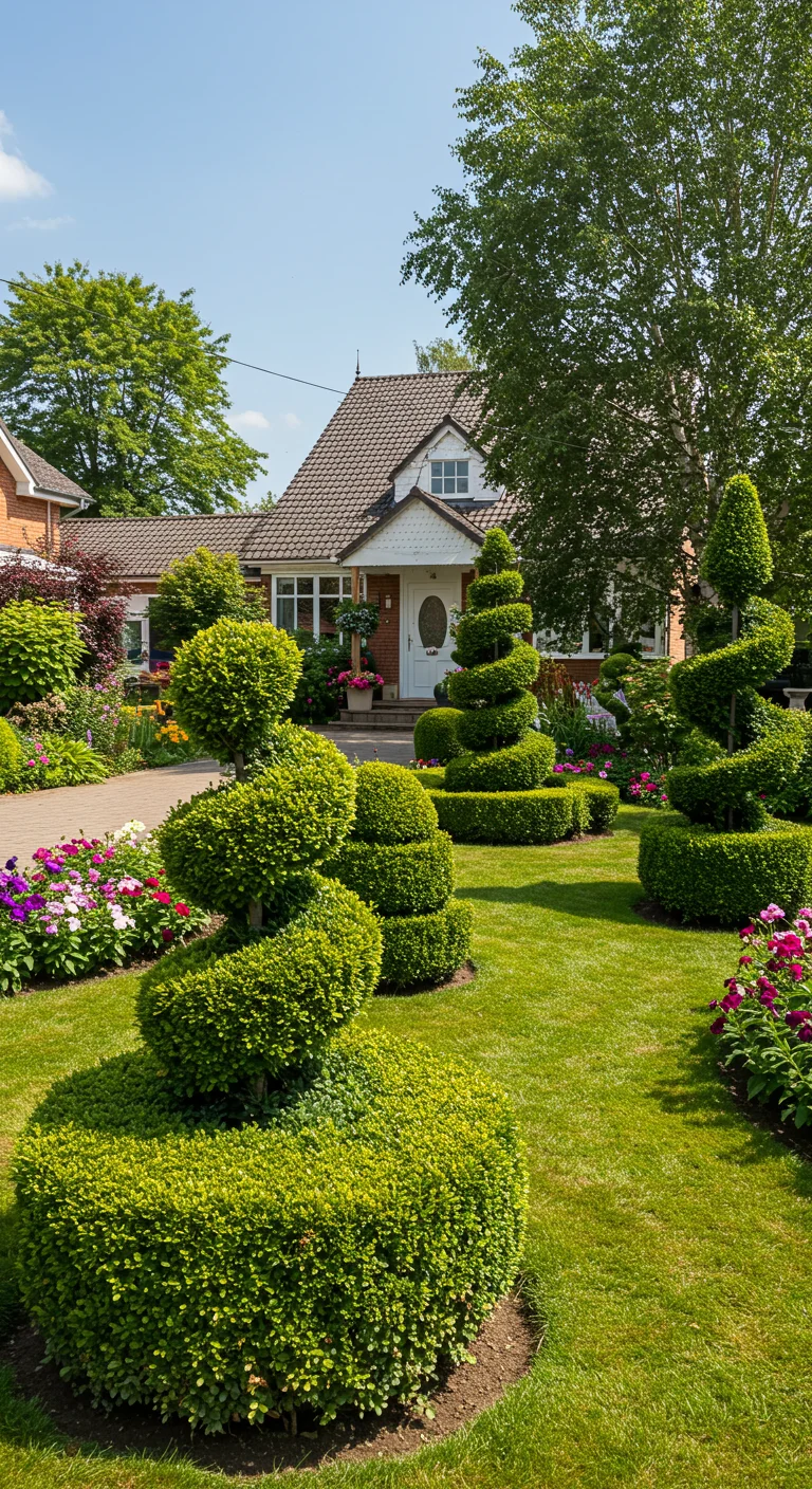 4. The Art of Topiary: Sculpting Boxwood into Living Art