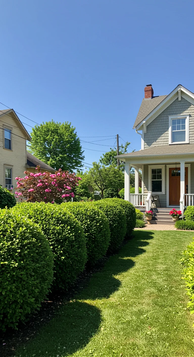 7. Boxwood Hedges: Creating Privacy Without Sacrificing Beauty
