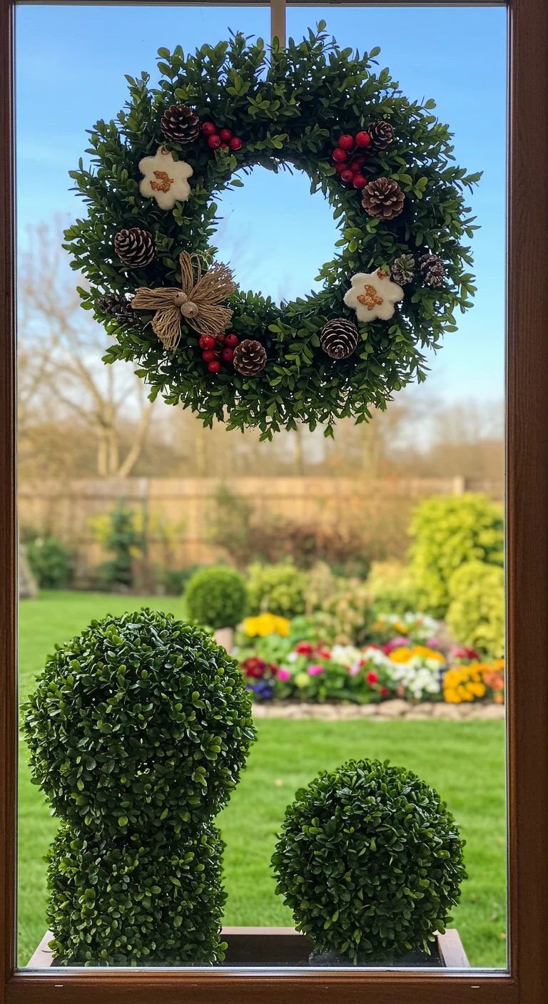 17. DIY Boxwood Projects: From Wreaths to Topiary Frames