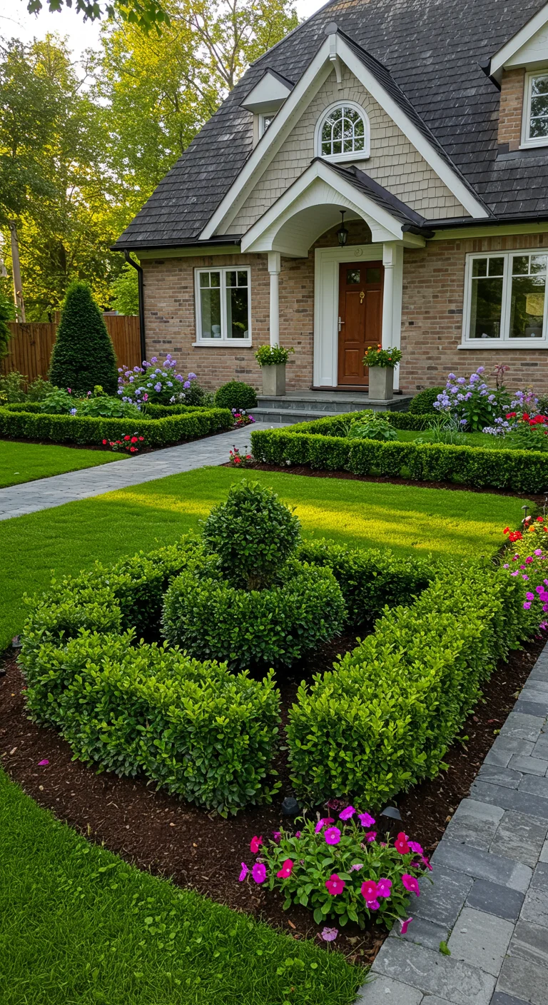 19. Low-Maintenance Landscaping: The Enduring Boxwood