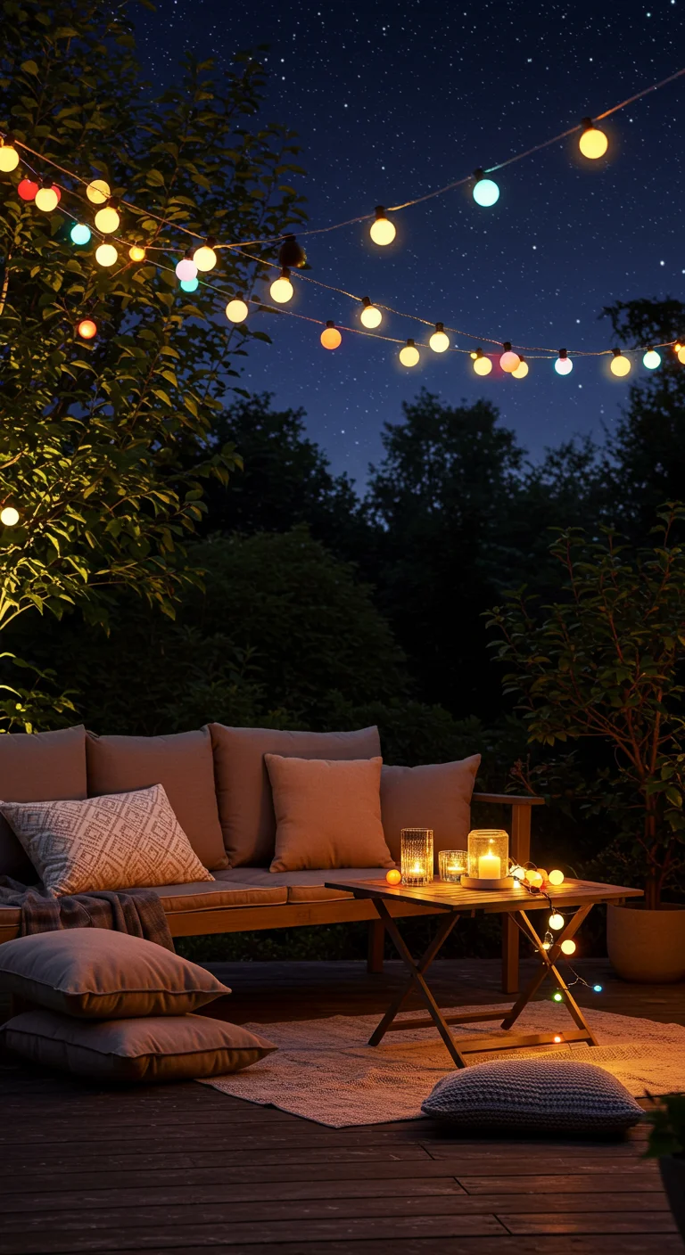 Colorful Glow: Using Colored String Lights to Reflect Your Style