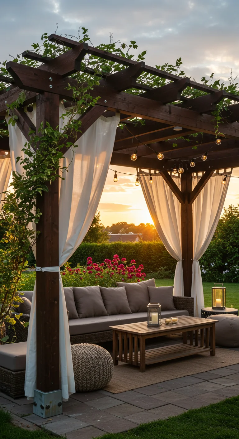 2. Stylish Pergolas: A Framework for Relaxation