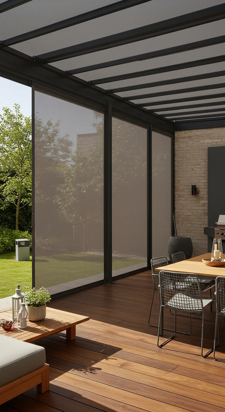 15. Retractable Screens: A Versatile Shield from the Sun