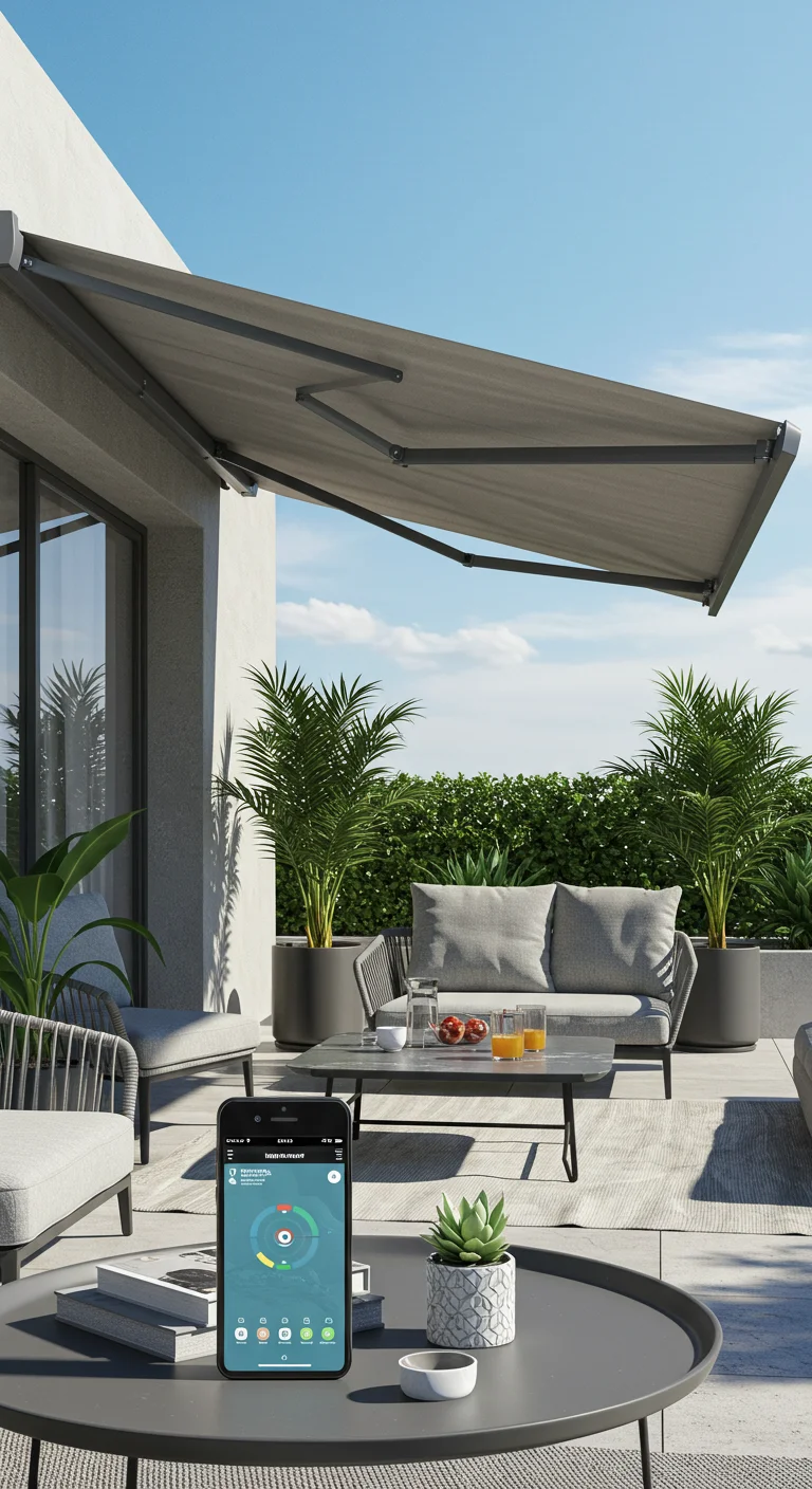 22. Smart Shade Solutions: Technology Meets Comfort