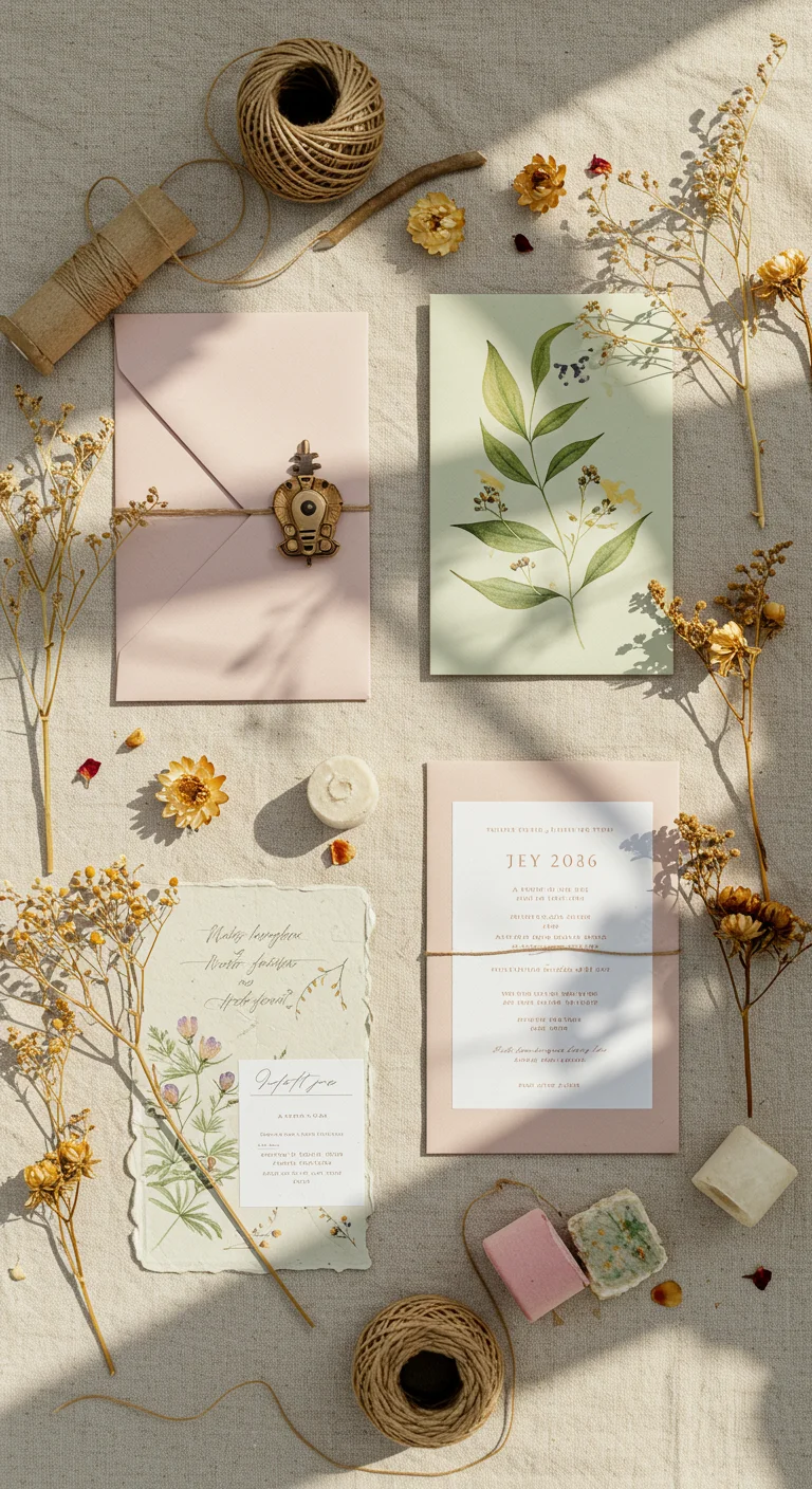 21. Nature-Inspired Invitations: Setting the Tone