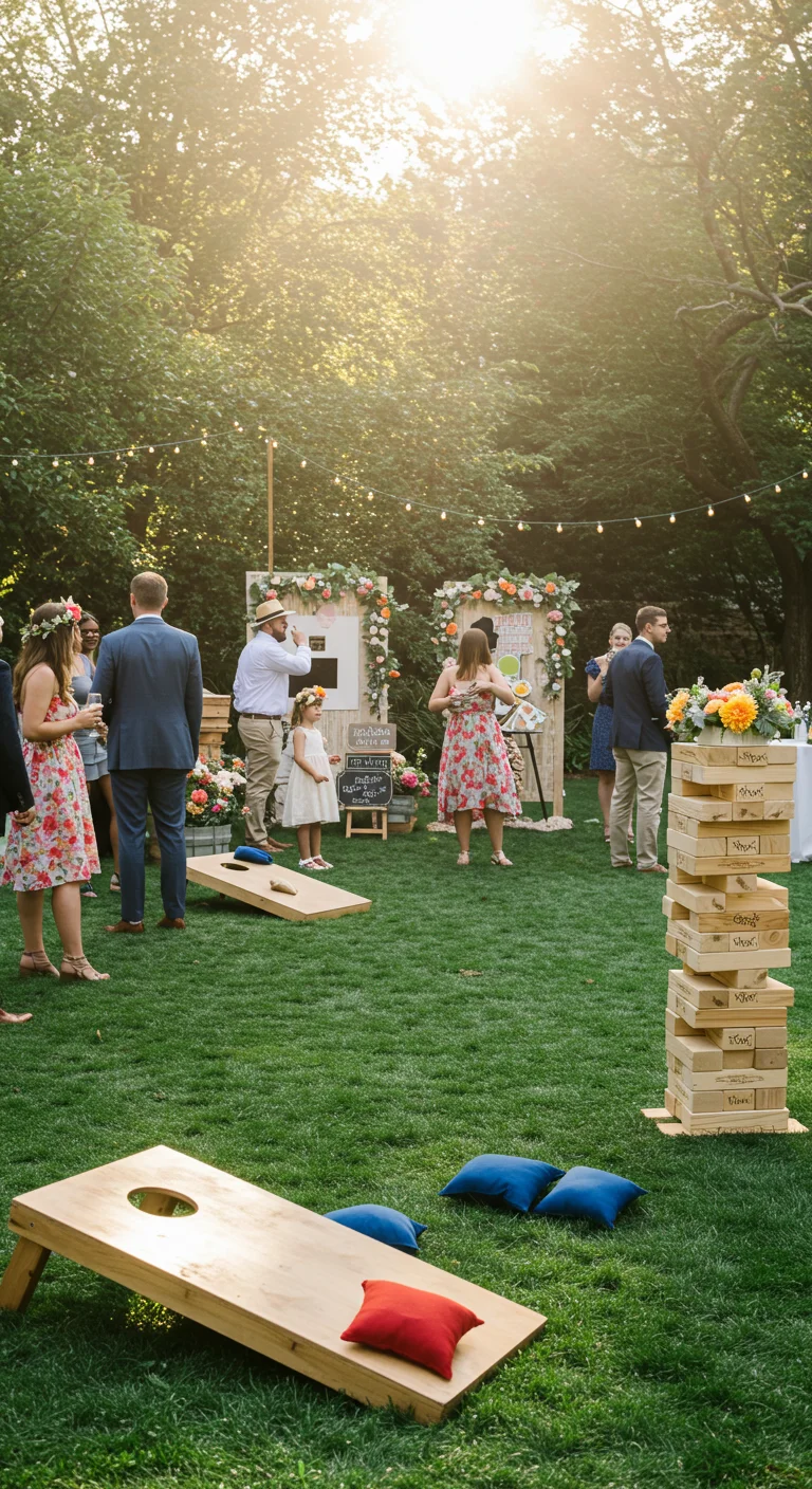 6. Garden Games: Fun Activities to Keep Guests Entertained