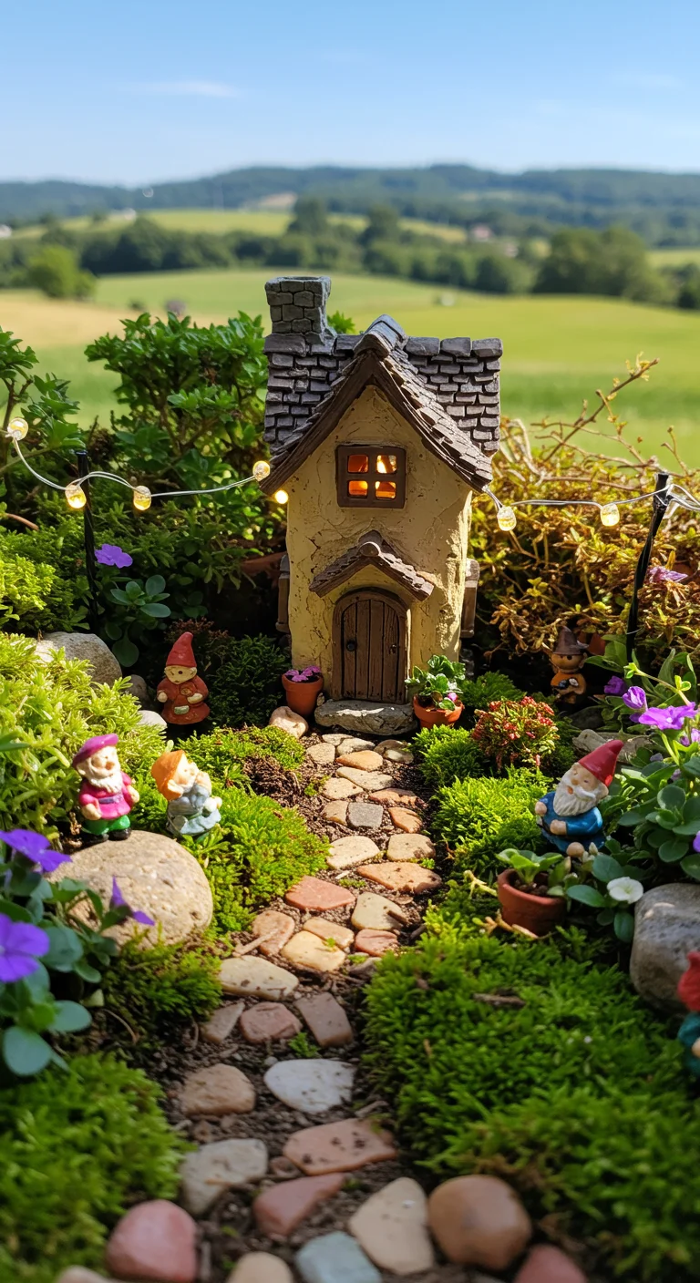 13. Fairy Tale Features: Enchanting Tiny Gardens
