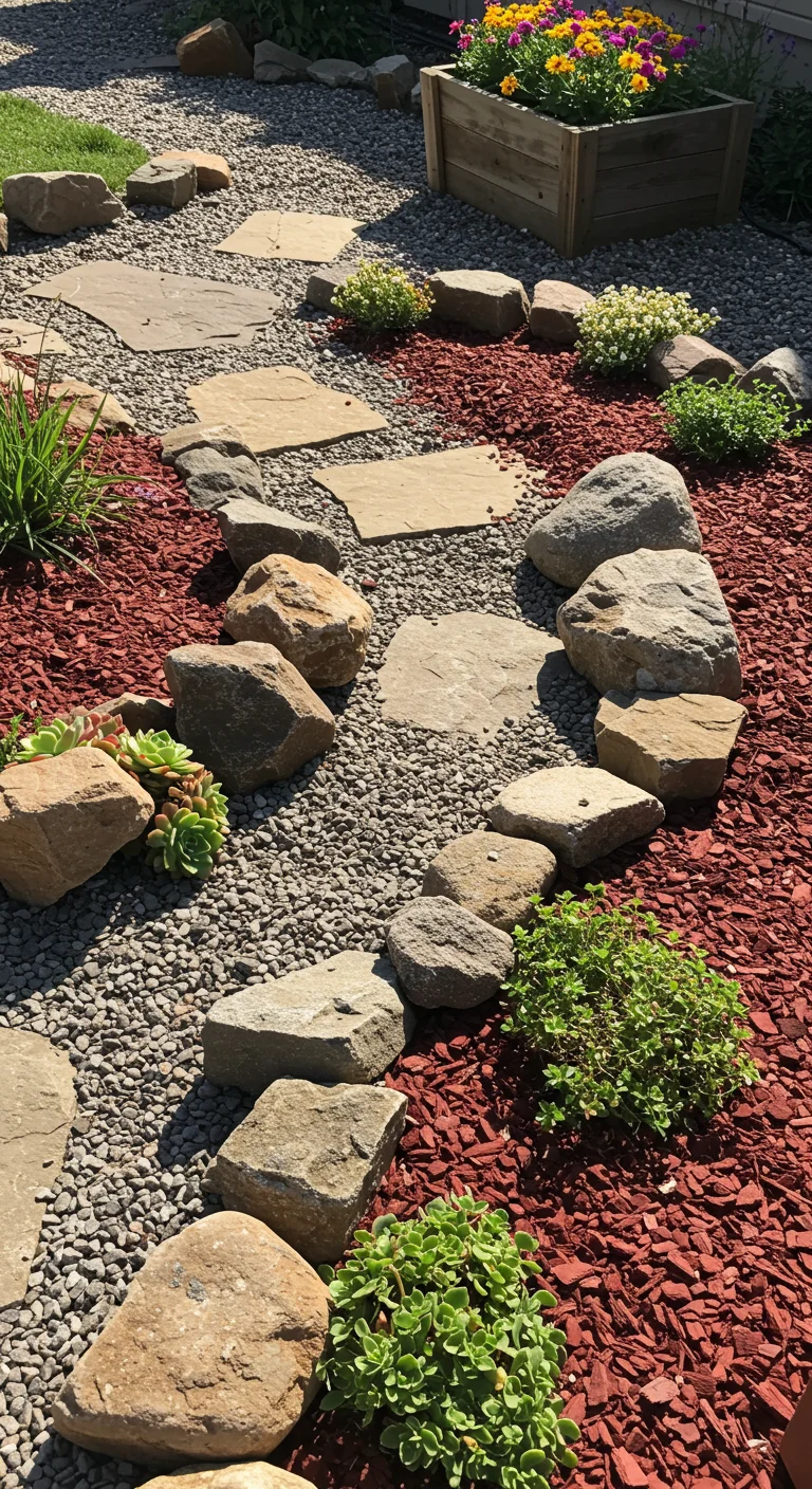 20. DIY Delight: Budget-Friendly Rock Garden Projects