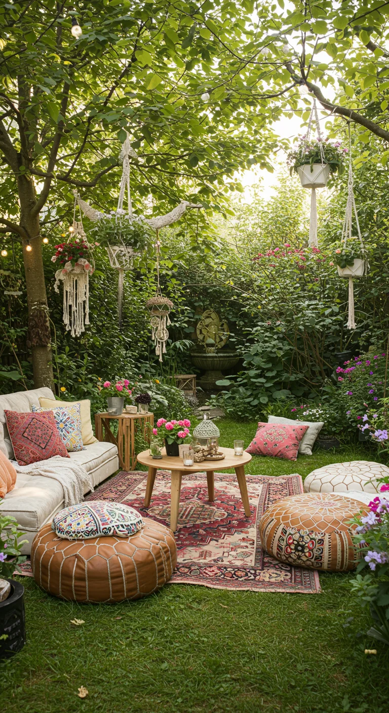 1. Embrace Nature: Creating a Bohemian Oasis