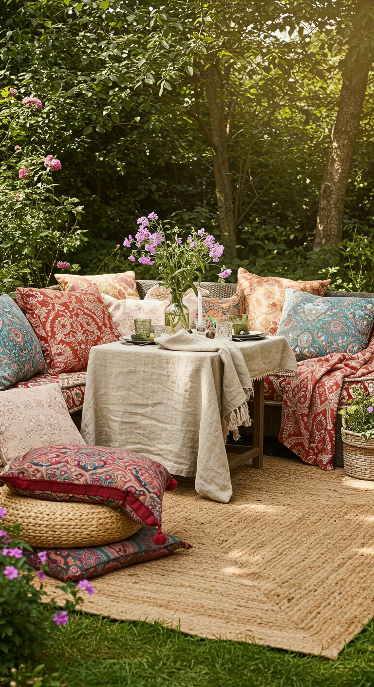 2. Layering Textures: The Art of Cozy Garden Fabrics