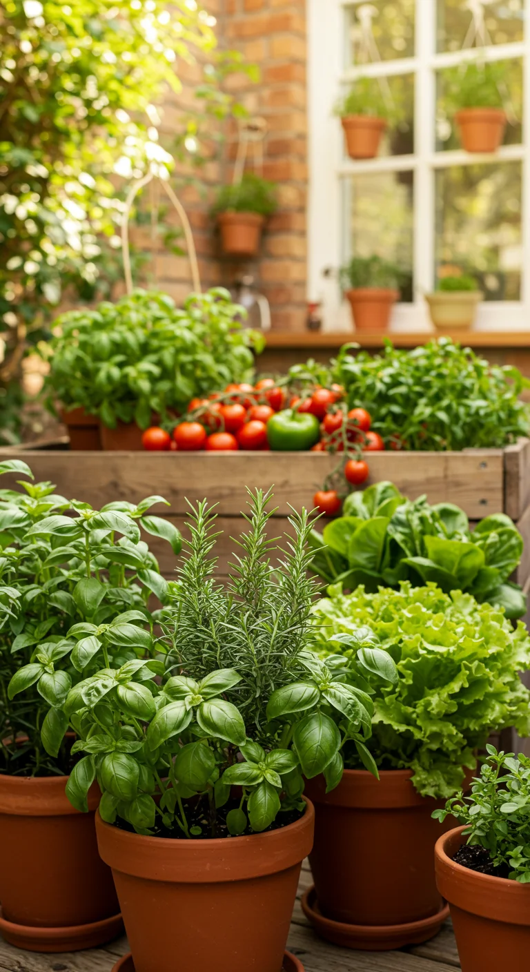 12. Edible Gardens: Growing Your Own Cozy Kitchen Ingredients