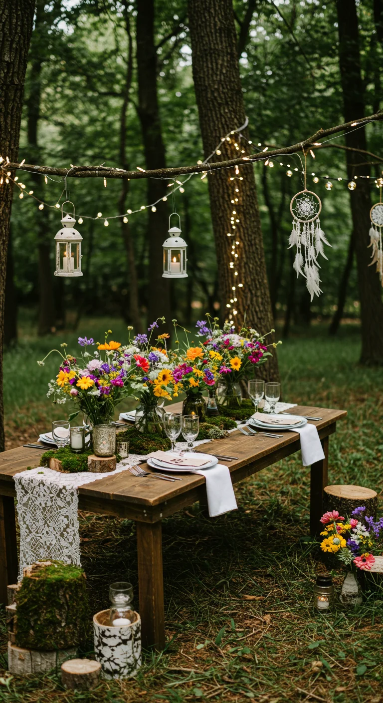 Enchanted Decor: Transforming Nature into a Fairytale