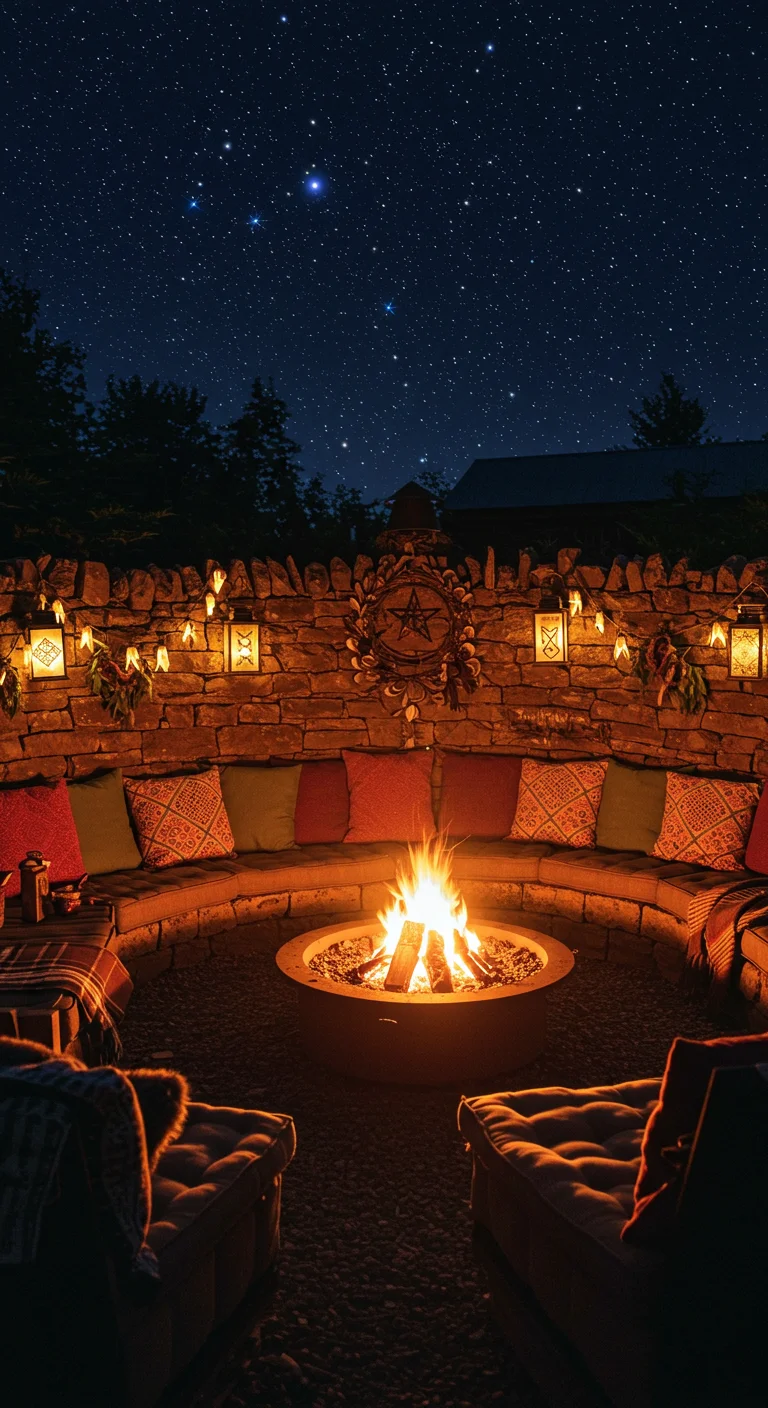 4. Celestial Fire Pits: Where Stars and Flames Align