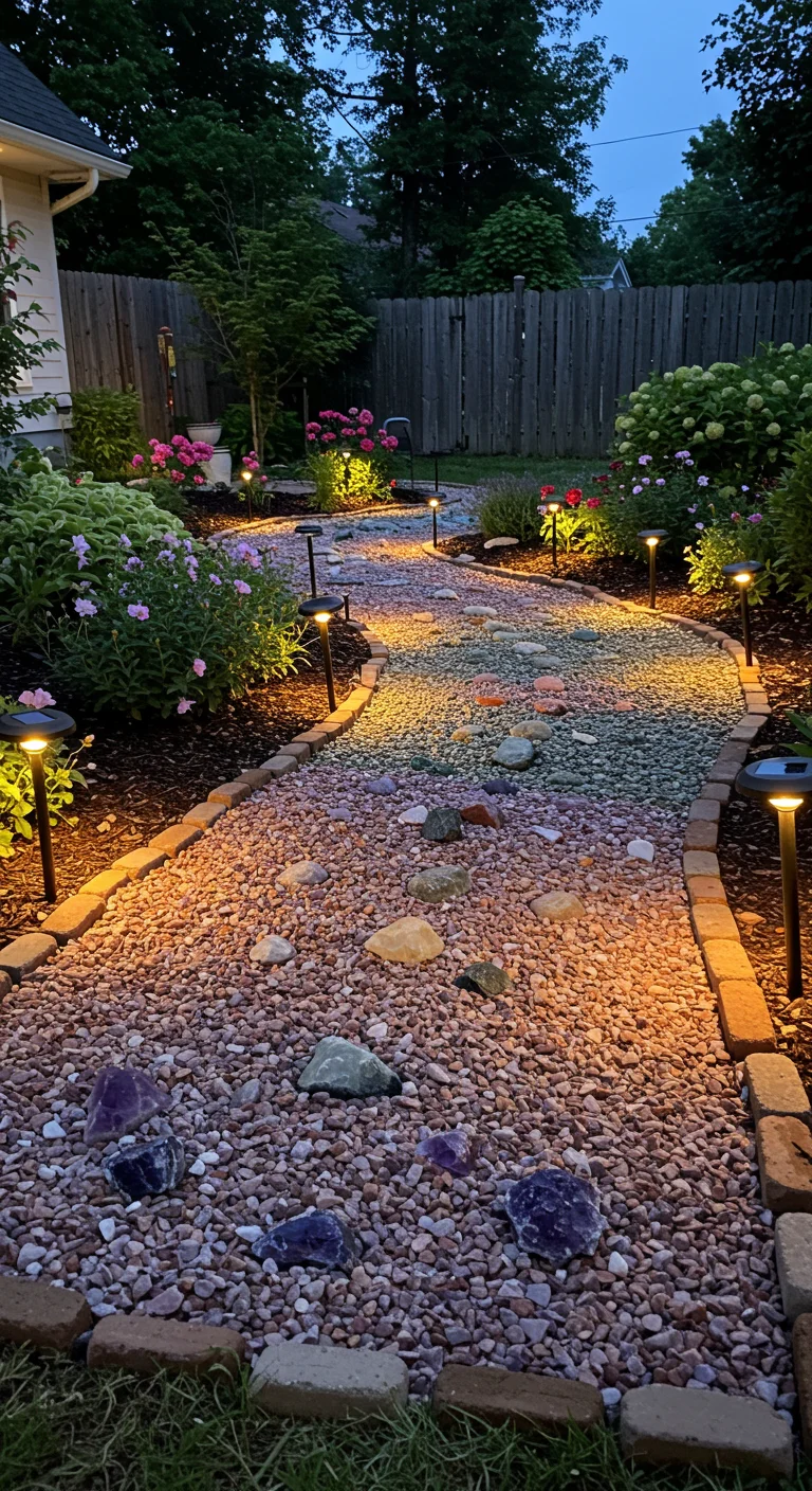 5. Crystal Pathways: Designing a Gemstone Walkway
