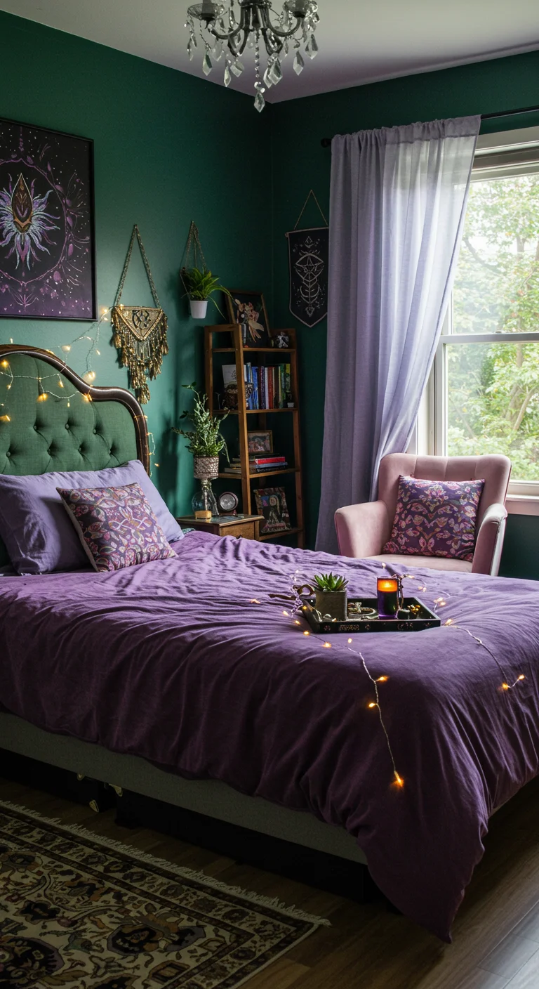 1. Enchanted Color Palettes: Mystical Hues for Your Walls