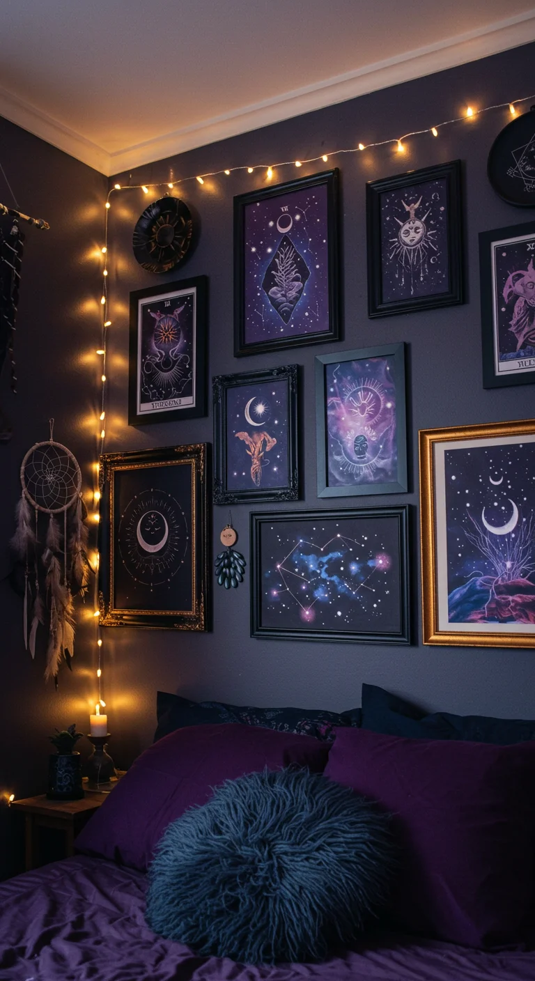 3. Spellbinding Wall Art: Incorporate Witchy Prints and Paintings