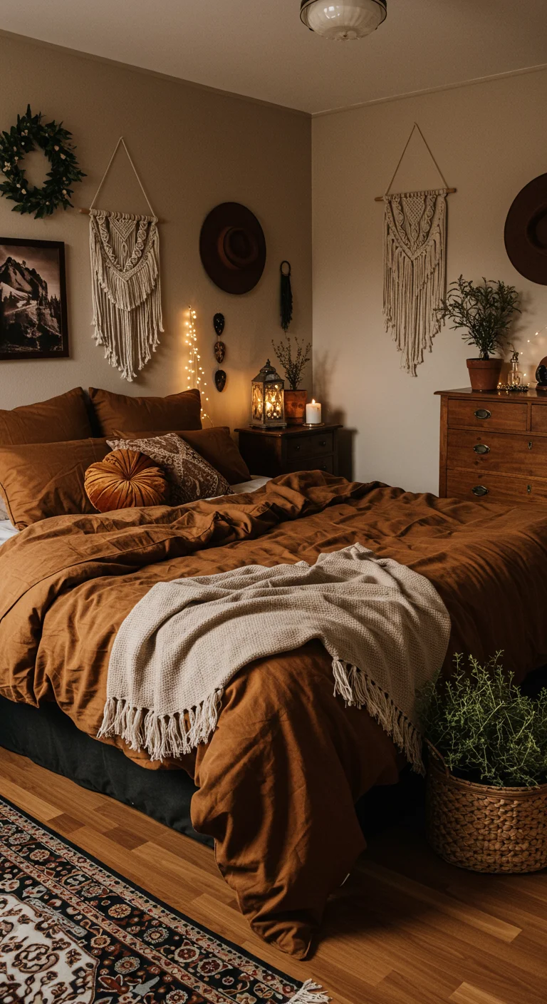 10. Bohemian Textiles: Soft Fabrics for a Cozy, Witchy Vibe