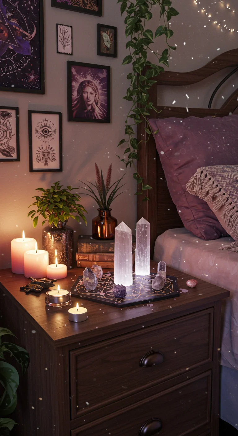 3. Crystal Clear Vibes: Incorporating Healing Stones